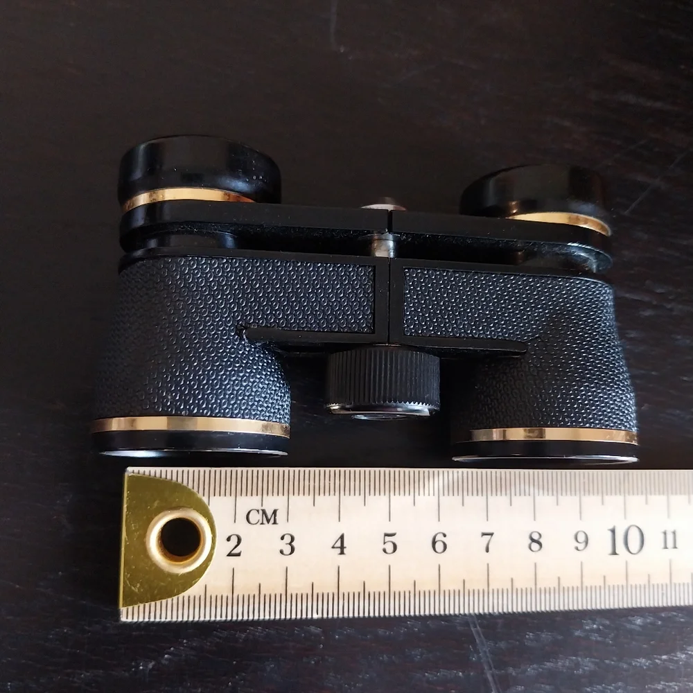 Black and Gold Binoculars with Case - Picture 10 of 11